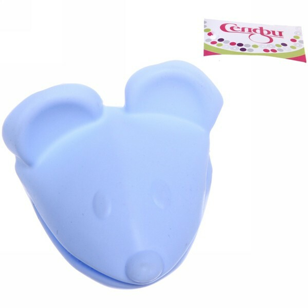 Прихватка силиконовая «Мышка» 11см