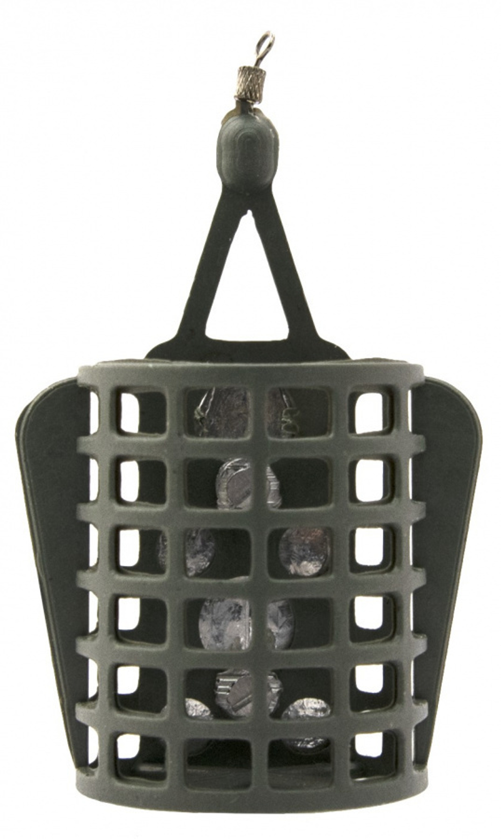 Кормушка ECOPRO фидерная пластиковая  Хамелеон с грунтозацепом