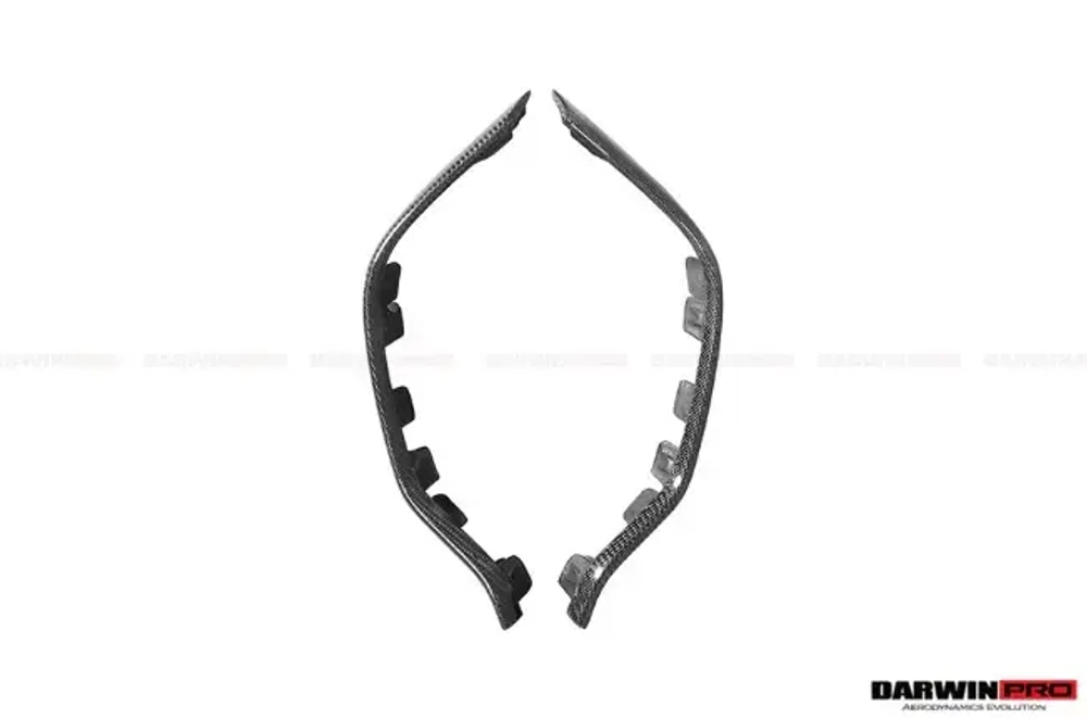 Карбоновая накладка на диффузор для AUDI RS4 A4 AVANT B9 2018-2020 Ауди