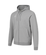 Флисовое худи на молнии ESSENTIAL Cotton Fleece FZ Hoodie, серый меланж, детский