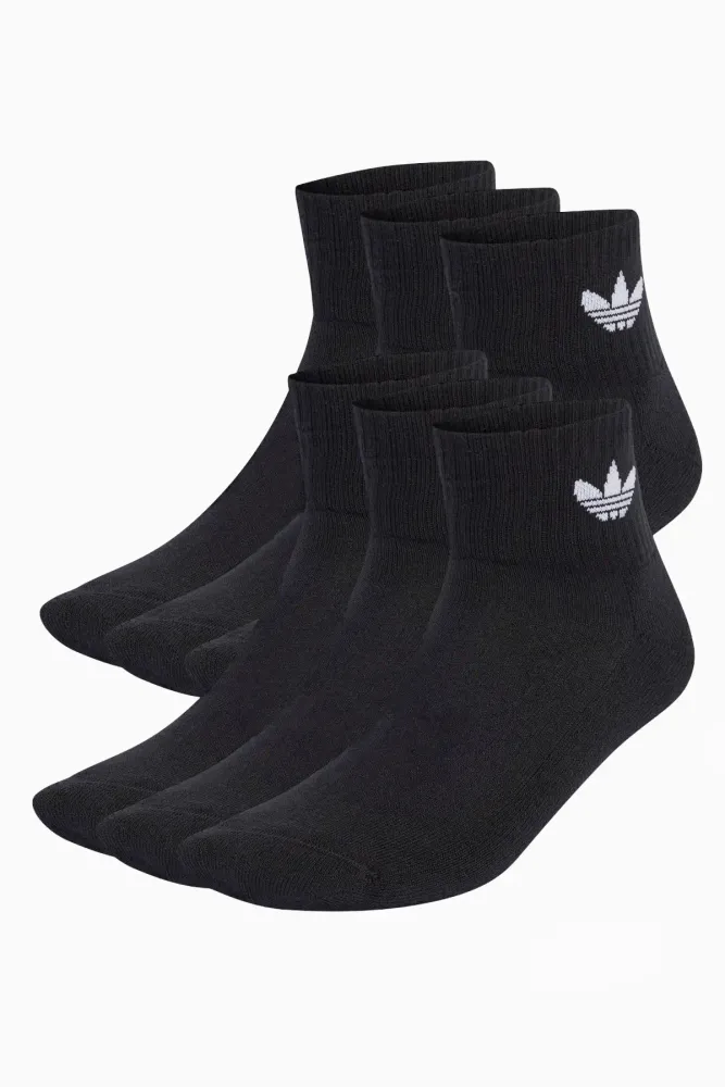 Носки adidas Mid Ankle 6 Pairs - черный