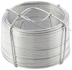 ПРОВОЛОКА СТАЛЬНАЯ СИБРТЕХ ОЦИНК 0,9 ММ, ДЛИНА 50М 47752