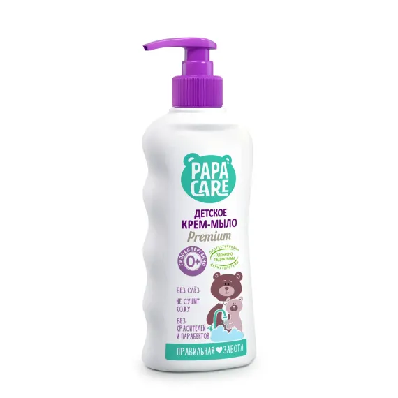 Крем-мыло Papa Care для малышей Premium