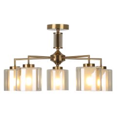 Люстра Rivoli Adelina 3166-305 5 х Е14 40 Вт модерн | Модерн