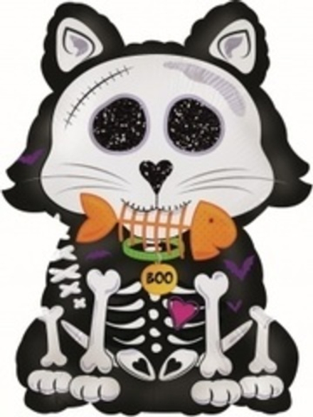 CTI Фигура Кот скелетон 24"/61 см