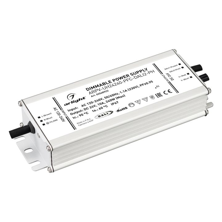 Блок питания Arlight ARPV-UH24240-PFC-DALI2-PH 025689(2)