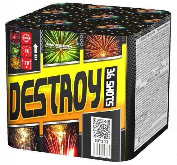 Батарея салютов DESTROY (36/0,6) GP303