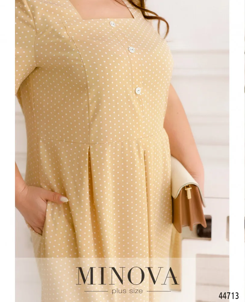 Платье 8-288-бежевый Minova