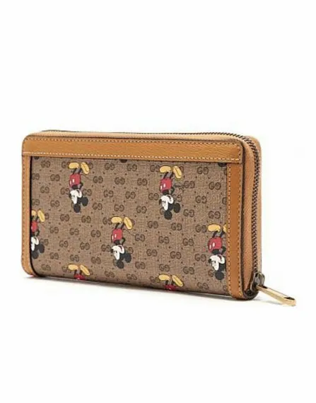 Бумажник на молнии Gucci Disney X Gucci