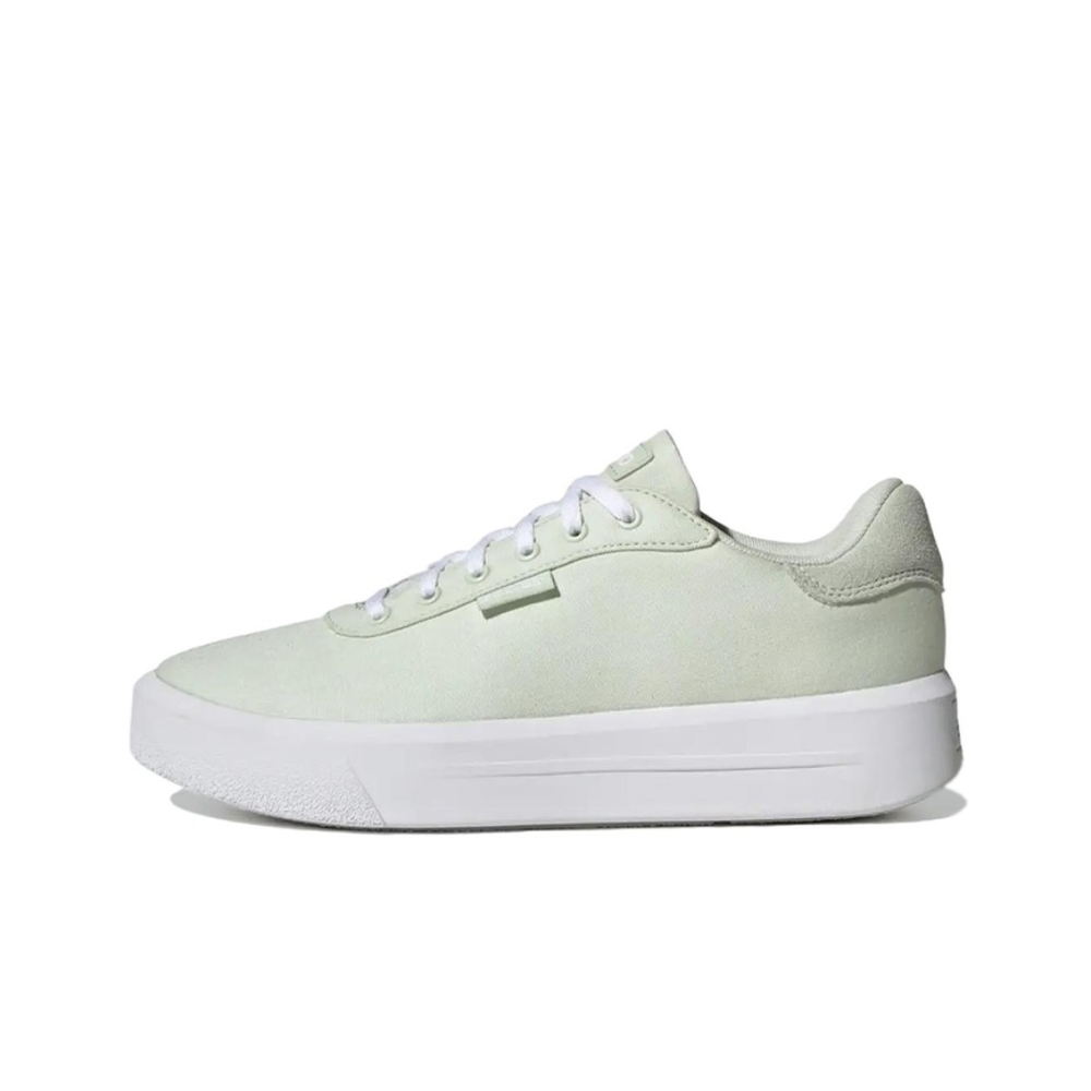 Женские кроссовки Adidas Neo Court Platform Cln 'Linen Green' GW6907