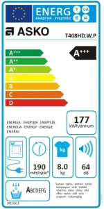 Сушильная машина Asko T408HD.W