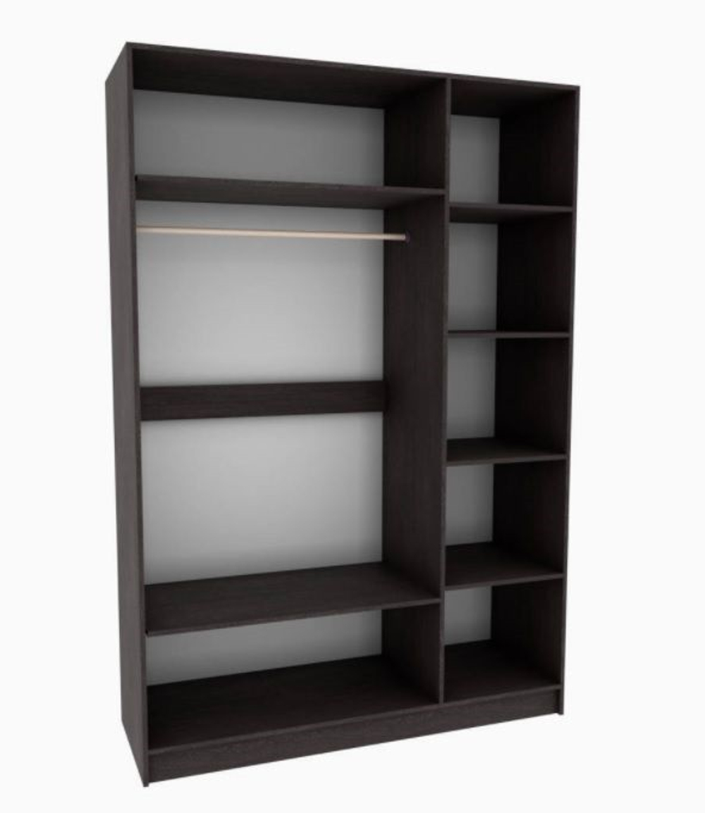 Эрика Шкаф 3-х ств. (Венге/Дуб молочный)