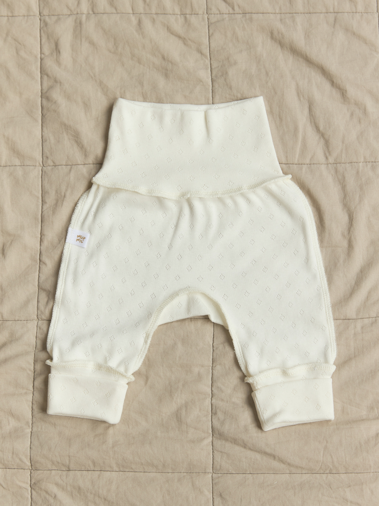 Ползунки ажурные Молочный