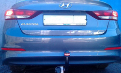 Фаркоп Oris на Hyundai Elantra IV restyle 2019- (паспорт и сертификат в комплекте,без электрики) 4268-A