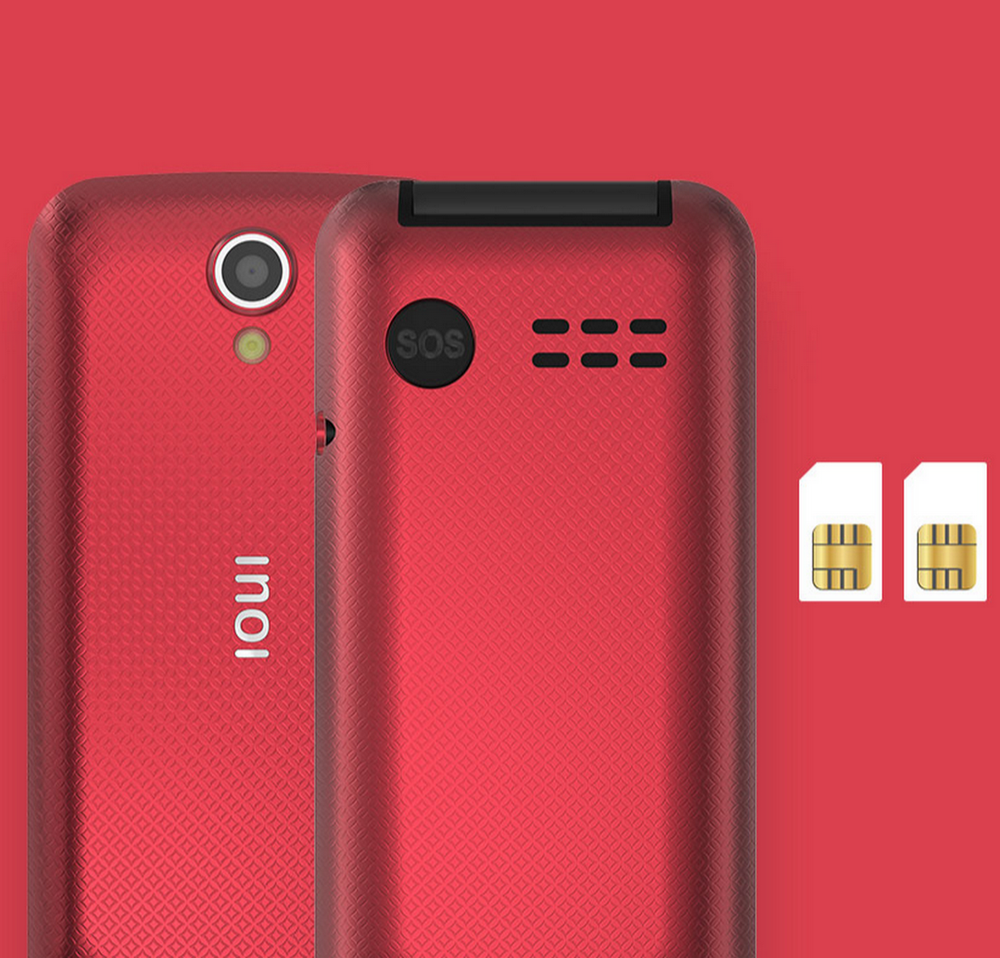 GSM мобильный телефон INOI 247B (2sim) +з/у станция