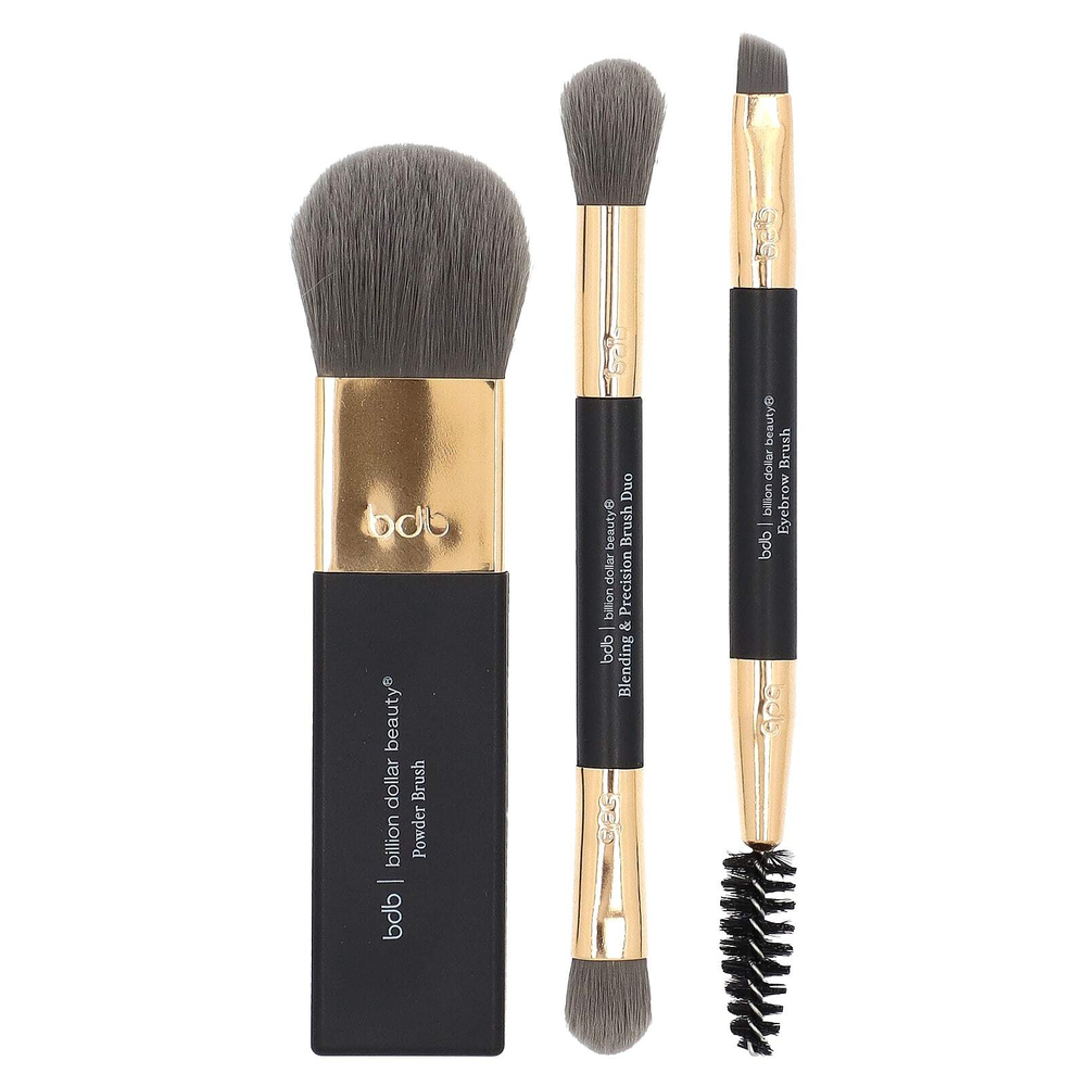 Billion Dollar Beauty, набор магнитных кистей, 3 шт.