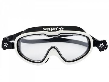 Очки для плавания детские Sargan Старт черный/белый