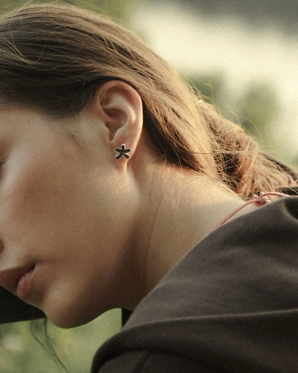 Пусеты Сирень