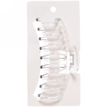 Заколка-краб для волос на блистере «Diana Collection - Liza», микс 6 цветов, 11*5см