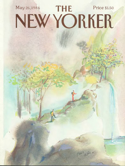 Журнал The New Yorker 26-05-1986
