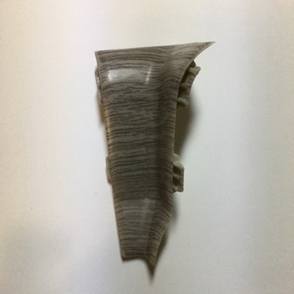 Внутр. угол к плинтусу "LIDER-75" 756 Дуб дымчатый