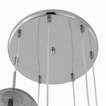 Citilux Томми CL102070 Люстра каскадная с дымчатыми шарами