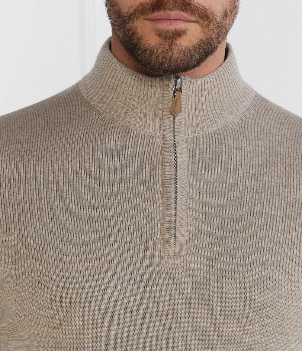 Хлопковый свитер Stenstr\u00f6ms - бежевый(422296 1355)