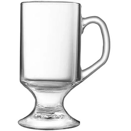 Бокал для горячих напитков «Айриш Кофе» Футид Маг стекло 290мл D=70/105,H=143мм прозр