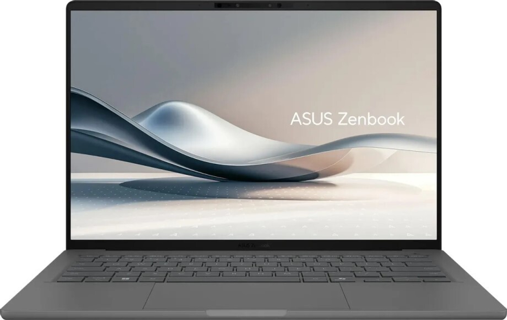 Ноутбук  ASUS Zenbook A14 UX3407QA-QD267W 14 ", Snapdragon, 16 Гб RAM, 512 Гб SSD, Adreno, Серый