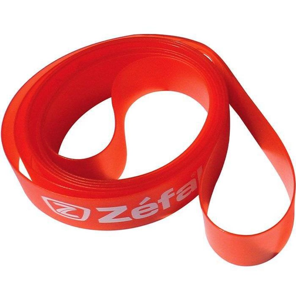 ZEFAL SOFT RIM TAPES Ободная лента 2 шт., пластиковая, ширина 22 мм красный