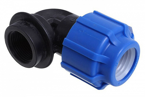 Отвод ПНД ПЭ ВР 32х3/4 (15/180)