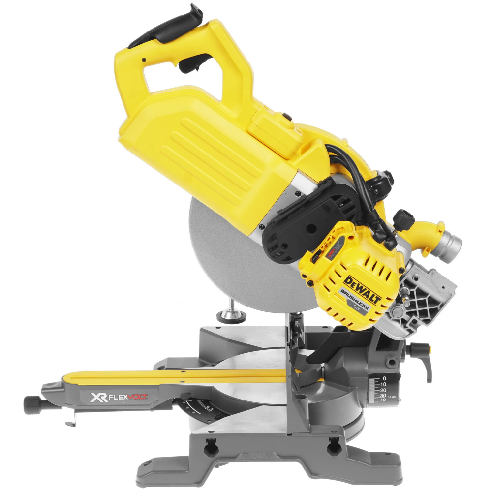 Аккумуляторная торцовочная пила DeWalt DCS778N (без акк, без з/у)