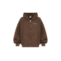ZIP-HOODIE SDW Project Brown