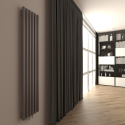 Вертикальные дизайн-радиаторы Q40 1750мм с нижним подключением