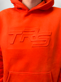 Oversize Худи " TRS " orange