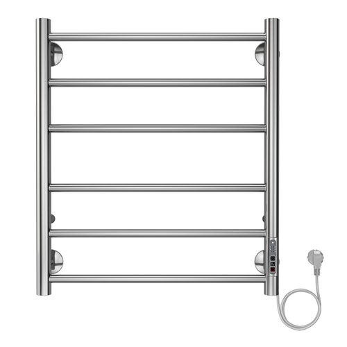 Полотенцесушитель электрический AZARIO PARMA 500/600 6 секций, диммер справа, хром