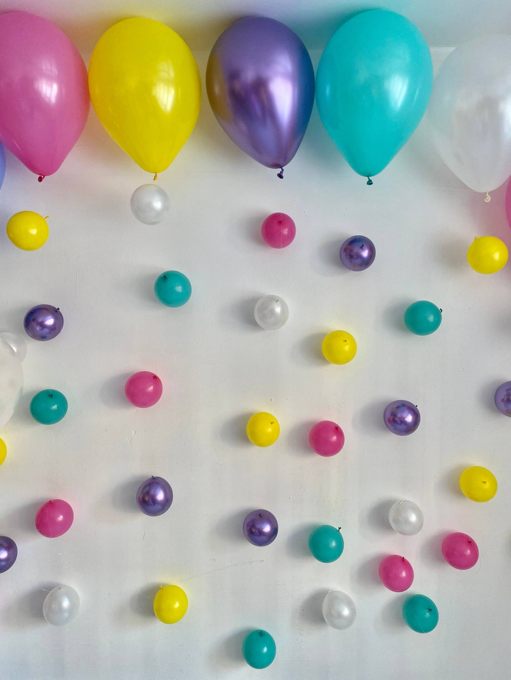 Воздушные гелиевые шары Единорог пузыри арка №4733