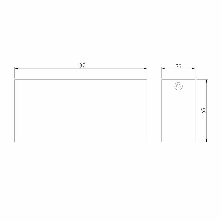Потолочный светодиодный светильник Elektrostandard Block 25108/LED a066992