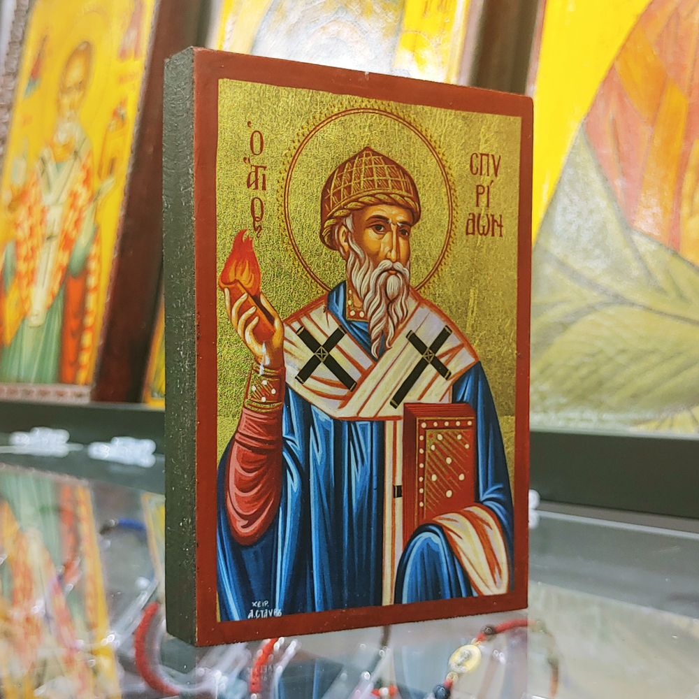 Святой Спиридон / син. одеяние