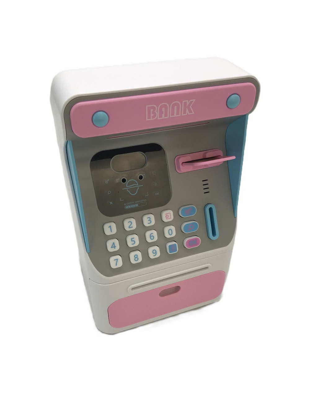 Игрушка Копилка Банк, цвет голубой (7010A)