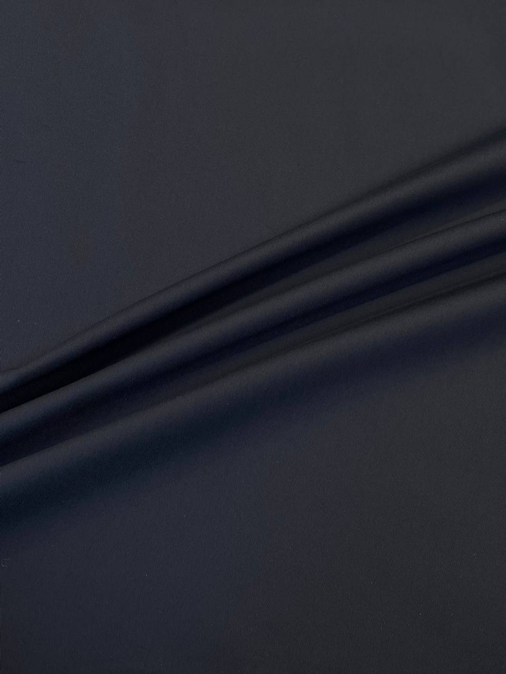 Хлопок с эластаном темно-синий