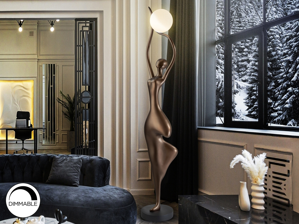 El Arbol Фигура 1L темно-бронзовая