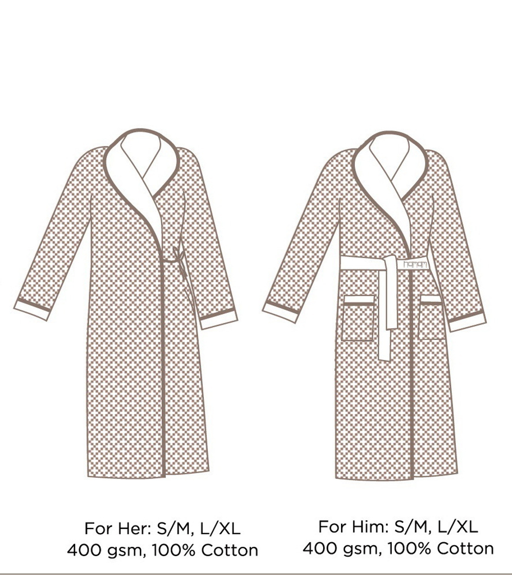 Халат женский Hamam Tosya кремовый