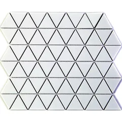 Reno White matt Мозаика из керамогранита Bonaparte белый светлый узор