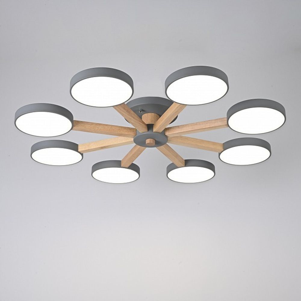 Люстра на штанге Imperiumloft TURNA Gray TURNA01