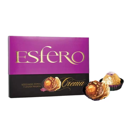 Набор конфет Esfero Almond С цельным фундуком 154 гр