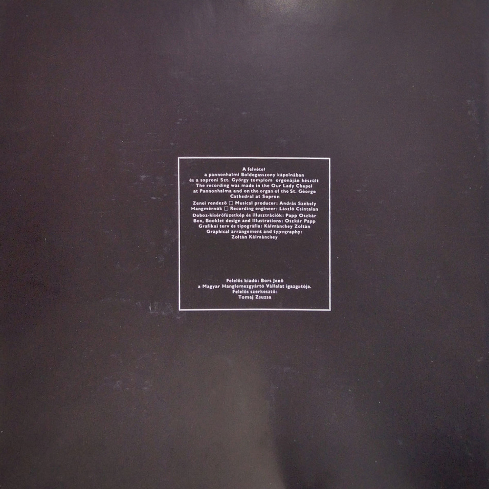 Frigyes Sandor / Johann Sebastian Bach: Die Kunst Der Fuge Bwv. 1080 (2LP)