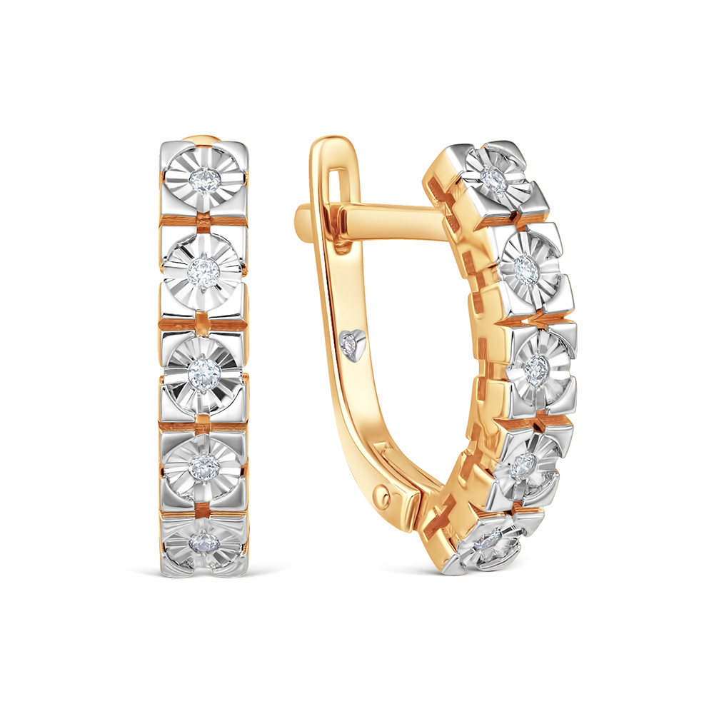 Серьги из золота 585 пробы
