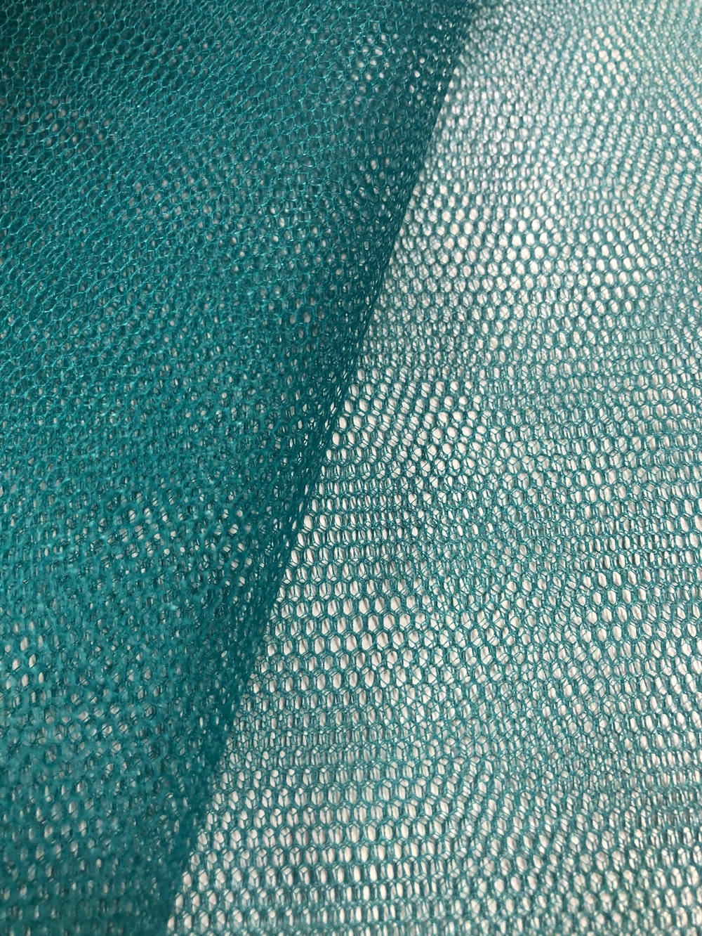 Ткань Сетка жесткая (фатин), цв морская волна, арт. 326611