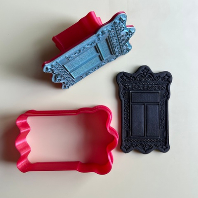 Штамп с вырубкой "Наличник"